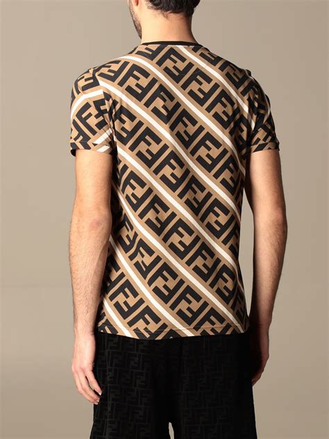 fendi t-shirt bayan|Beige cotton T.